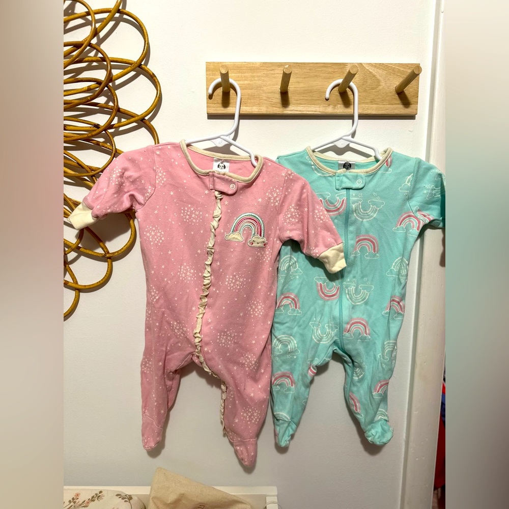 Gerber Cozy Footies One Piece in Soft Pink